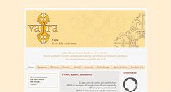 Desktop Screenshot of progettovajra.net